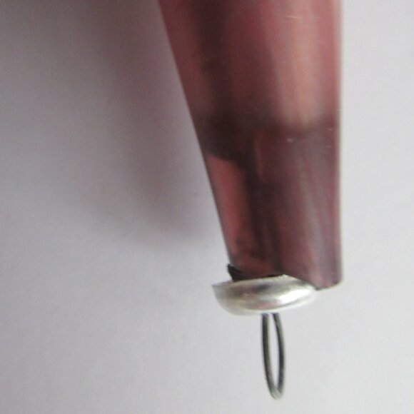 Pink Glass Twist Icicle Christmas Ornament ~ 5-1/2"-6" Box of 4 Made in Colombia - Picture 6 of 12